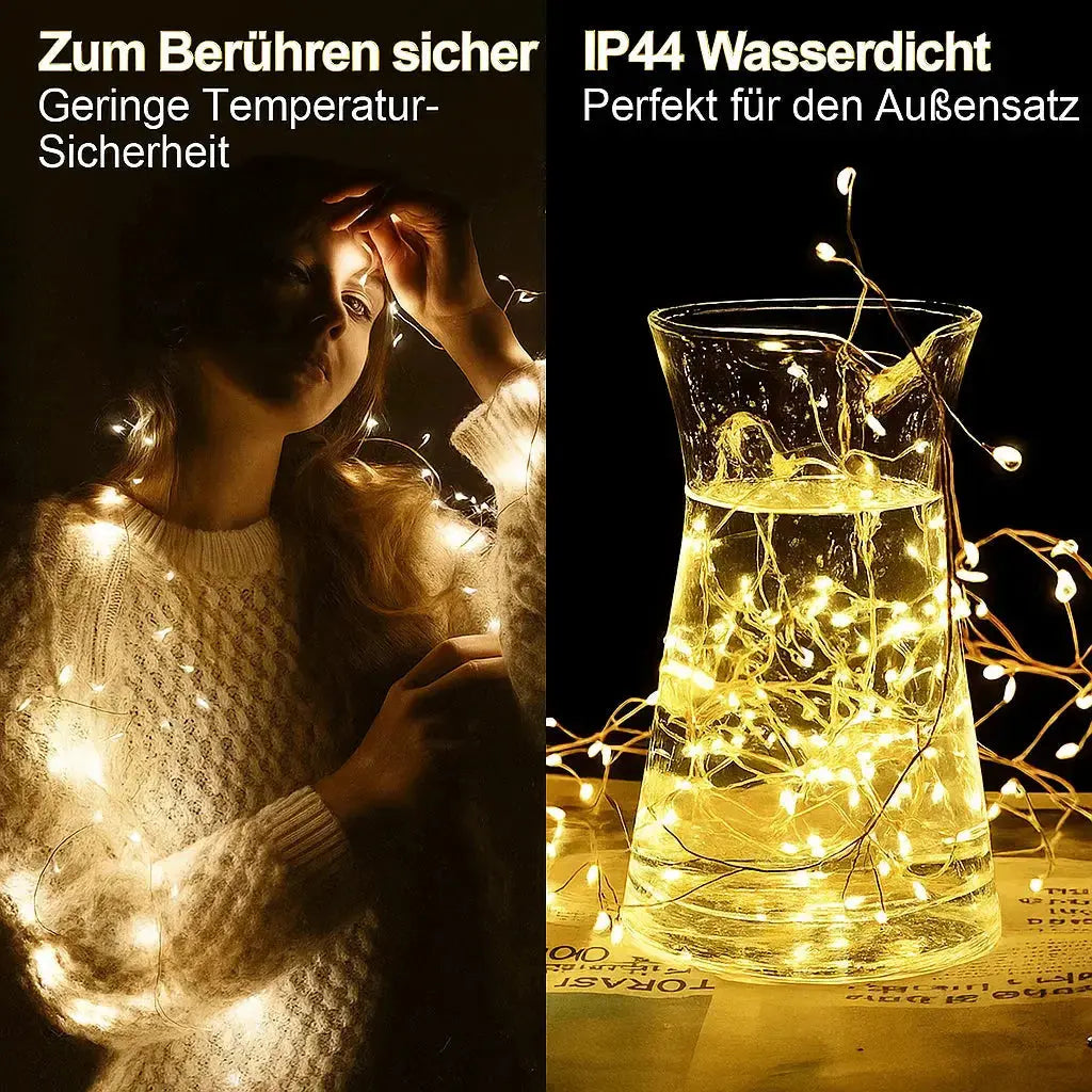 Copper Wire LED Fairy Lights – 9 Meter Length