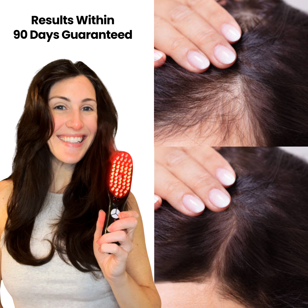 LuxeRenew™ 4in1 Hair Revival Brush — Unlock Thicker, Healthier Hair and Confidence Every Day