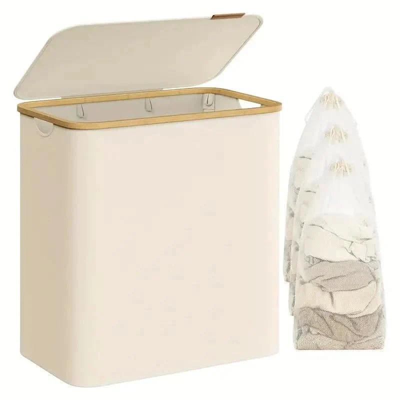 Laundry Hamper 150L | Modern Design with Lid | LaundryMate