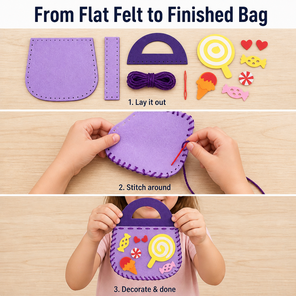 CrafTote™ — Swap Screen Time for a Bag Your Kid Truly Completes