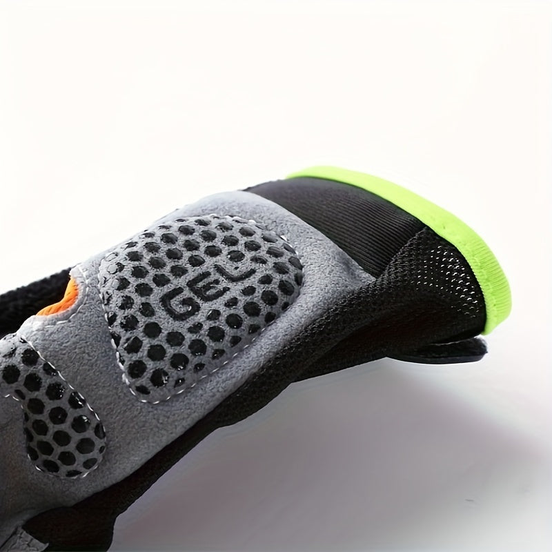 Versatile Outdoor Half Finger Gloves for Active Adventures
