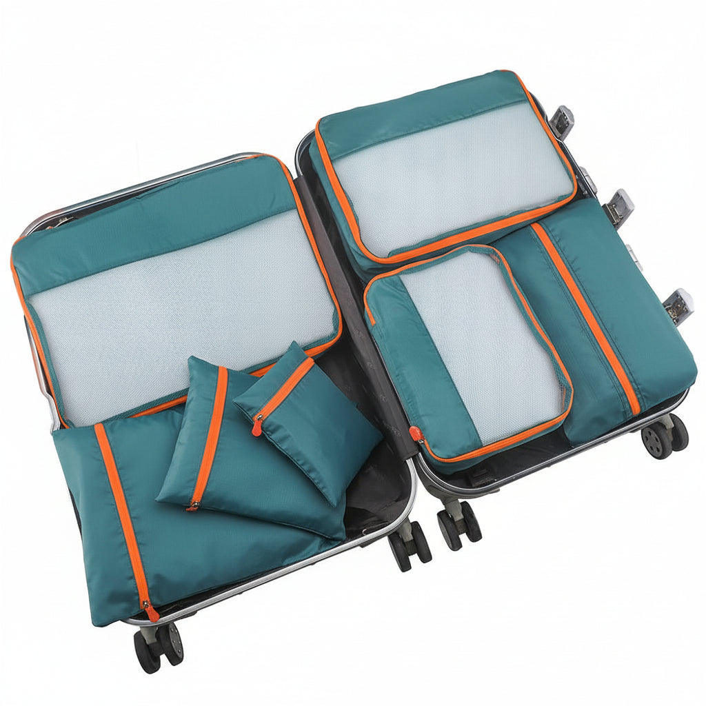 TravelMate - 7-Piece Lightweight Luggage Organizer Set