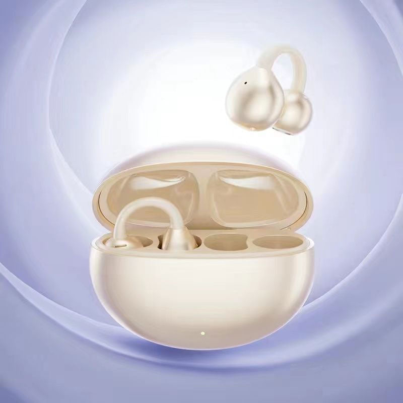 GlideWave™ Ear Clip Headphones — Experience All-Day Comfort with Jaw-Dropping, Crystal-Clear Sound That Moves With You