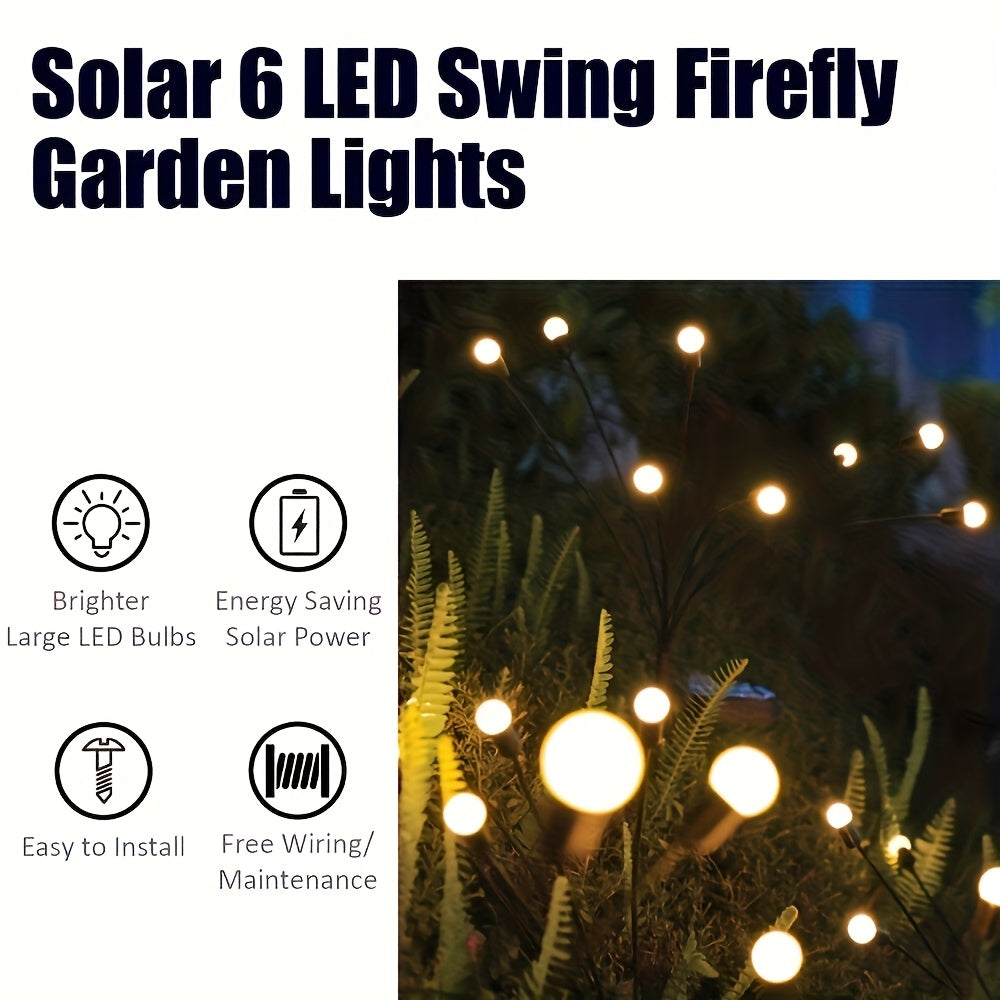 Solar Spark - 6/8/10 LED Outdoor Fairy Lights for Gardens