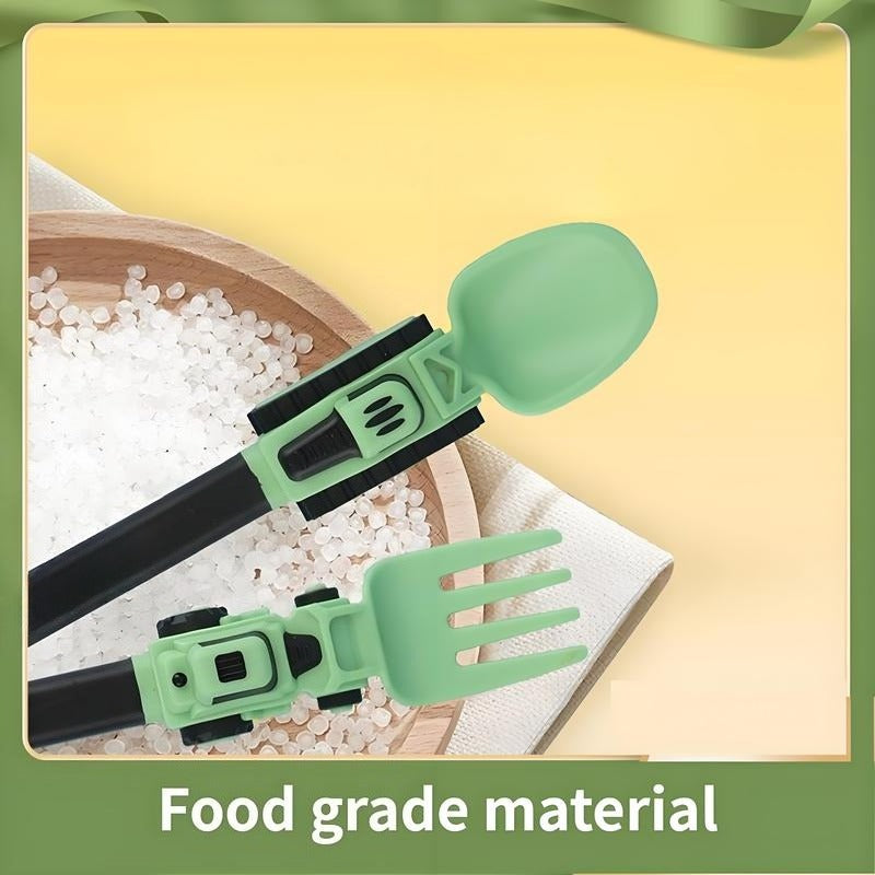 BuildBright™ Feeding Set — Turn Toddler Mealtime into Confident, Happy Playtime