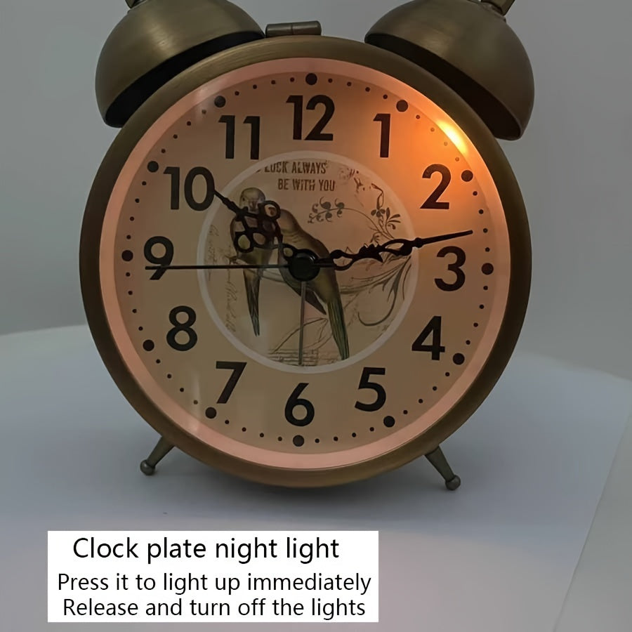 Nordic Elegance – Vintage Glow Alarm Clock