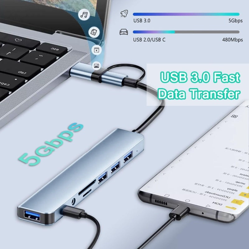 NexusHub™ — Instantly Command Your Workspace with Lightning-Fast Power and Unbreakable Connection