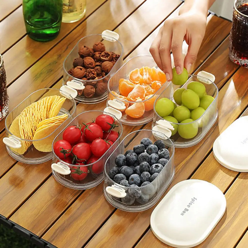 Spice Containers | Organize Quicker Than Ever | Stackable, Airtight, Transparent | SpiceNest