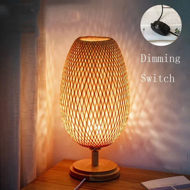 Naturlamp | Retro Bamboo Desk Lamp