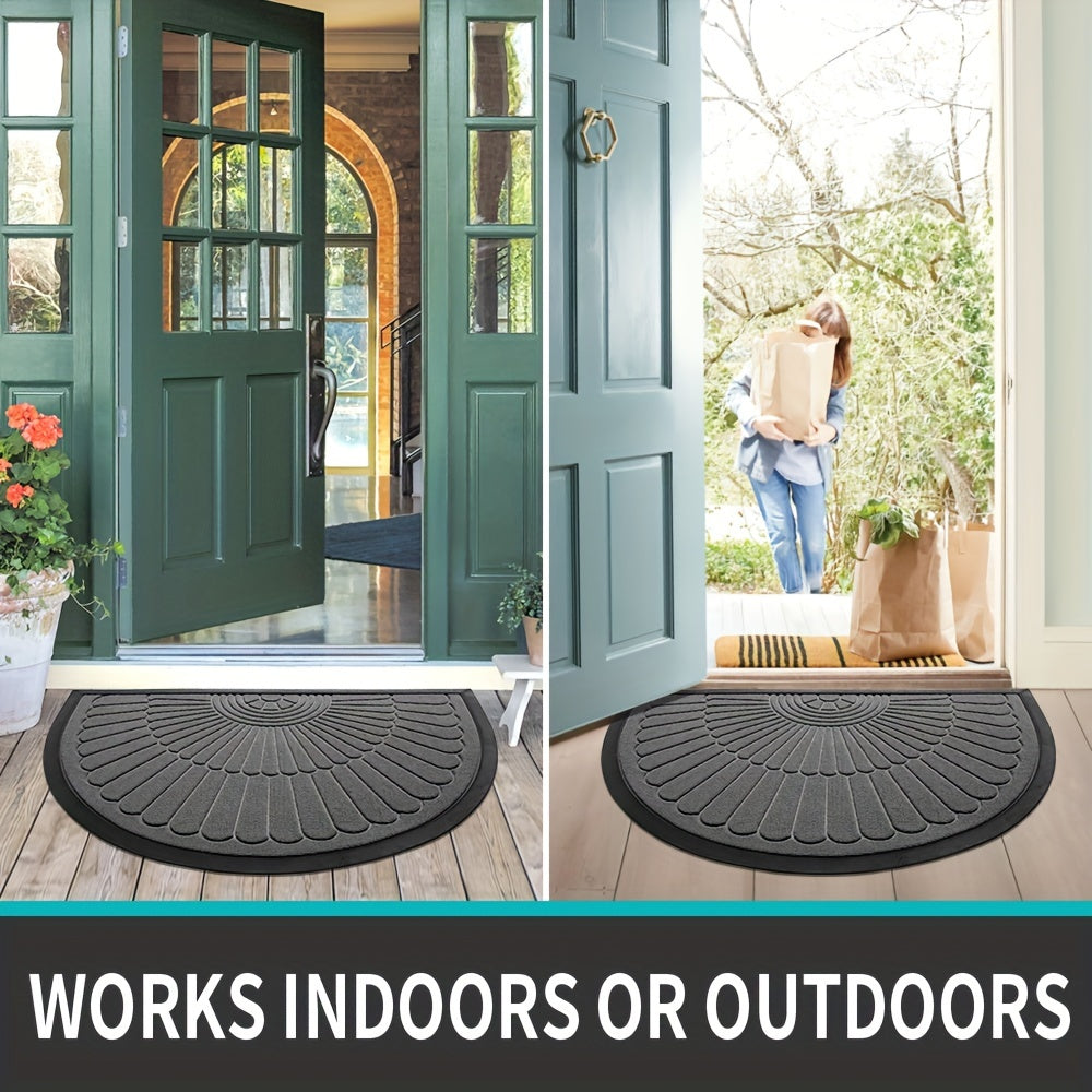 EntryGuard Ultra-Thin Welcome Mat for Home & Garage