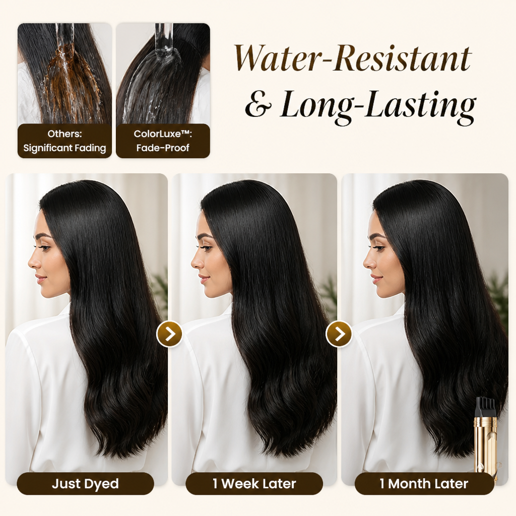 ColorLuxe™ — Conceal Stubborn Grays In 60 Seconds Mess- and Glove-Free