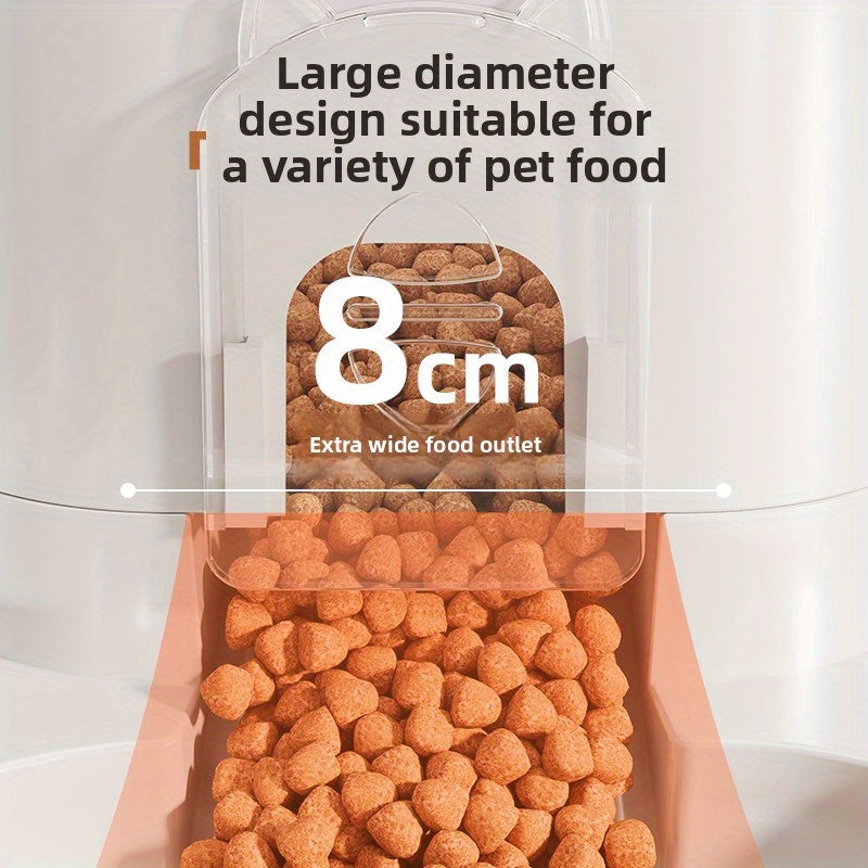 Pet Oasis - Reliable Auto Water and Food Dispenser Station
