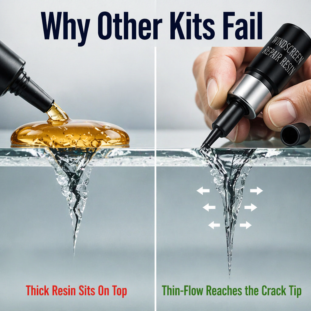 CrystalArmor™ — Prevent Crack Growth and Save Over $300 on Windshield Replacement