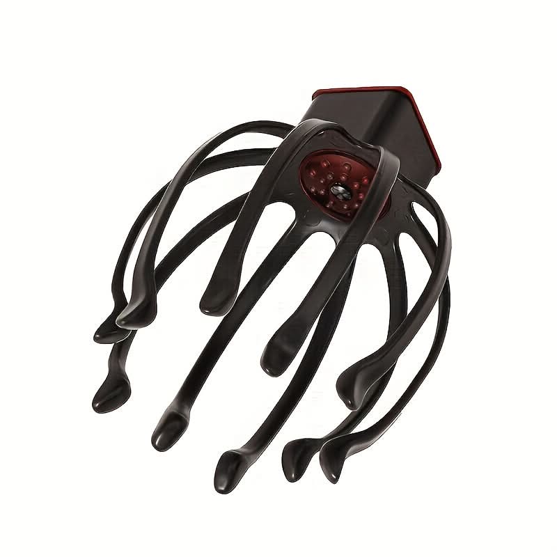 Electric Scalp Massager with Octopus Claw Design for Relaxation and Vibration
