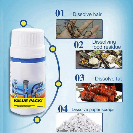 FoamForce™ Drain Rescue — Blow Away Blockages and Breathe Fresh Air Instantly
