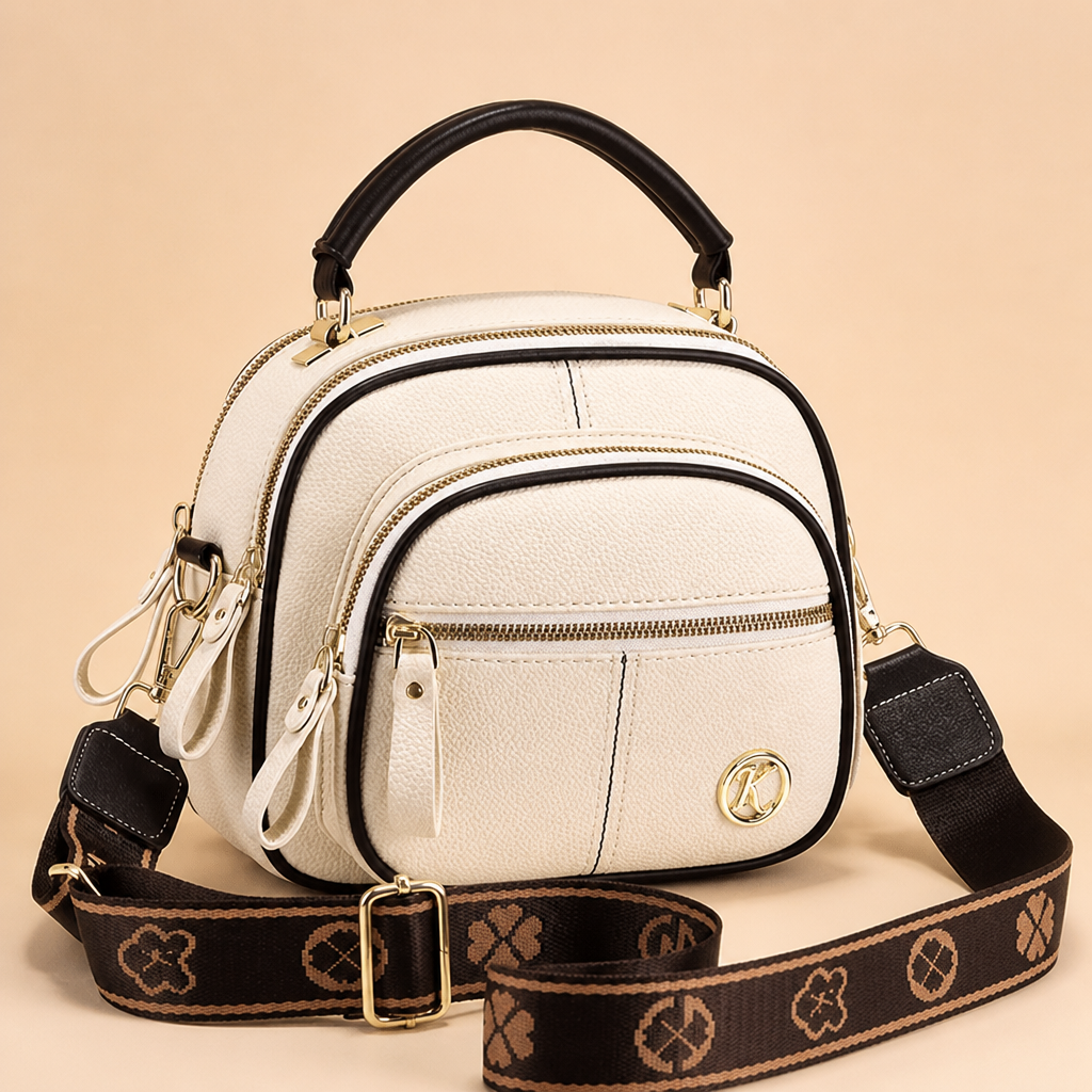 LumaVera™ Leather Crossbody — Own Your Day with Effortless Style and Perfect Order