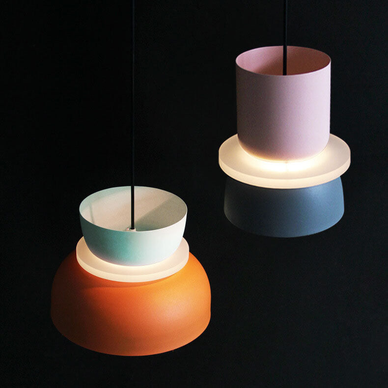 Macaron Style LED Pendant Light Fixture