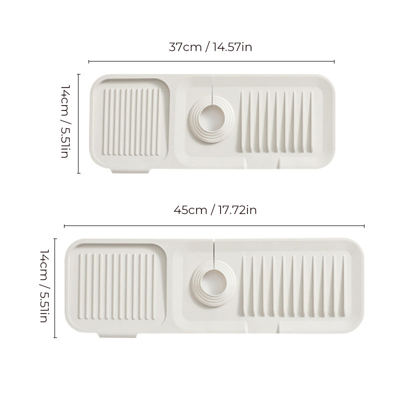 Faucet Mat™ — Keep Every Drop from Ruining Your Surfaces Forever