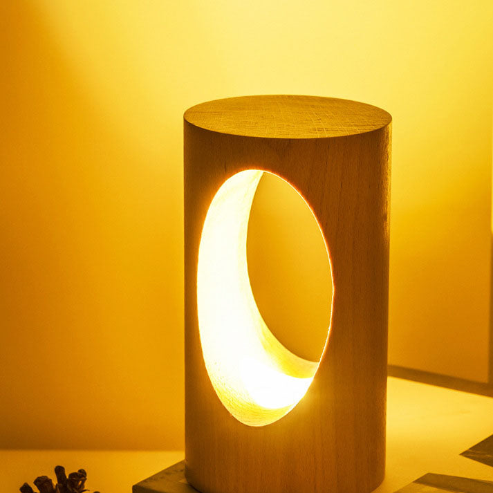 LED Wooden Desk Lamp
