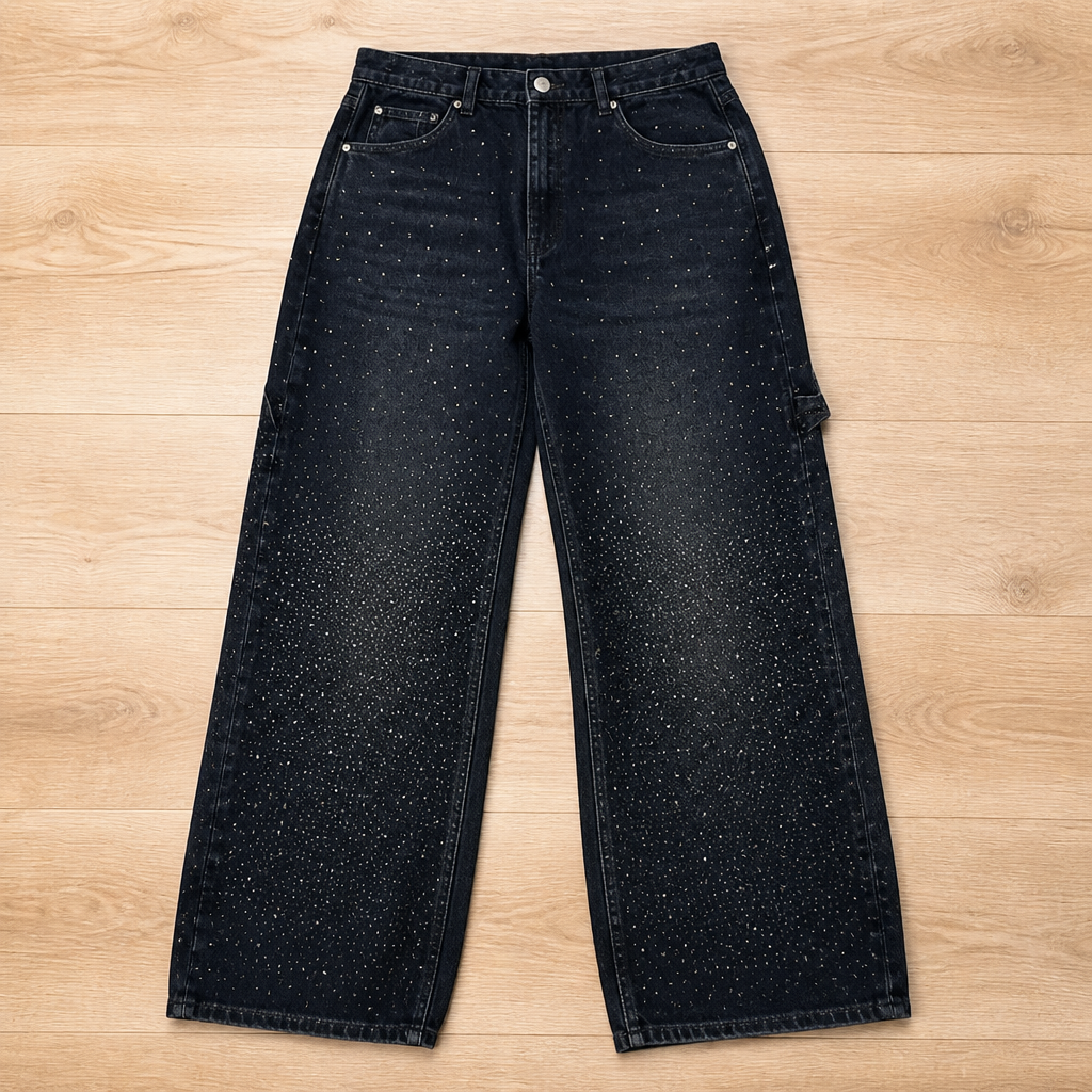 LustraDenim™ — Unleash Radiant Confidence in Jeans That Move and Shine with You