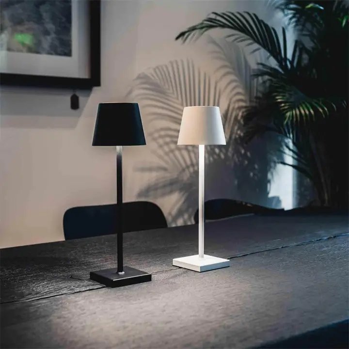 Wireless LED Desk Lamp with Touch Dimmer – Cordless, Clean Ambiance
