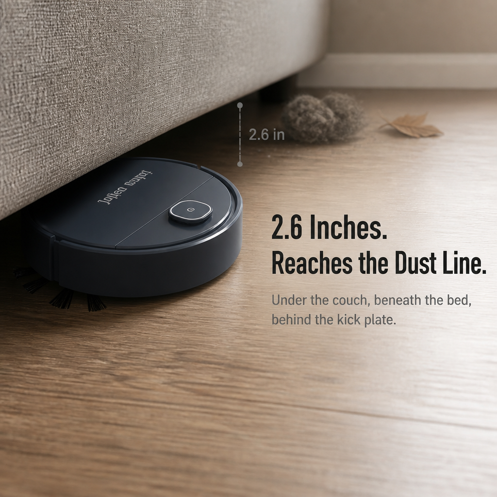 AvantiSweep™ — Pick Up Everyday Hair, Dust & Crumbs Between Cleanings