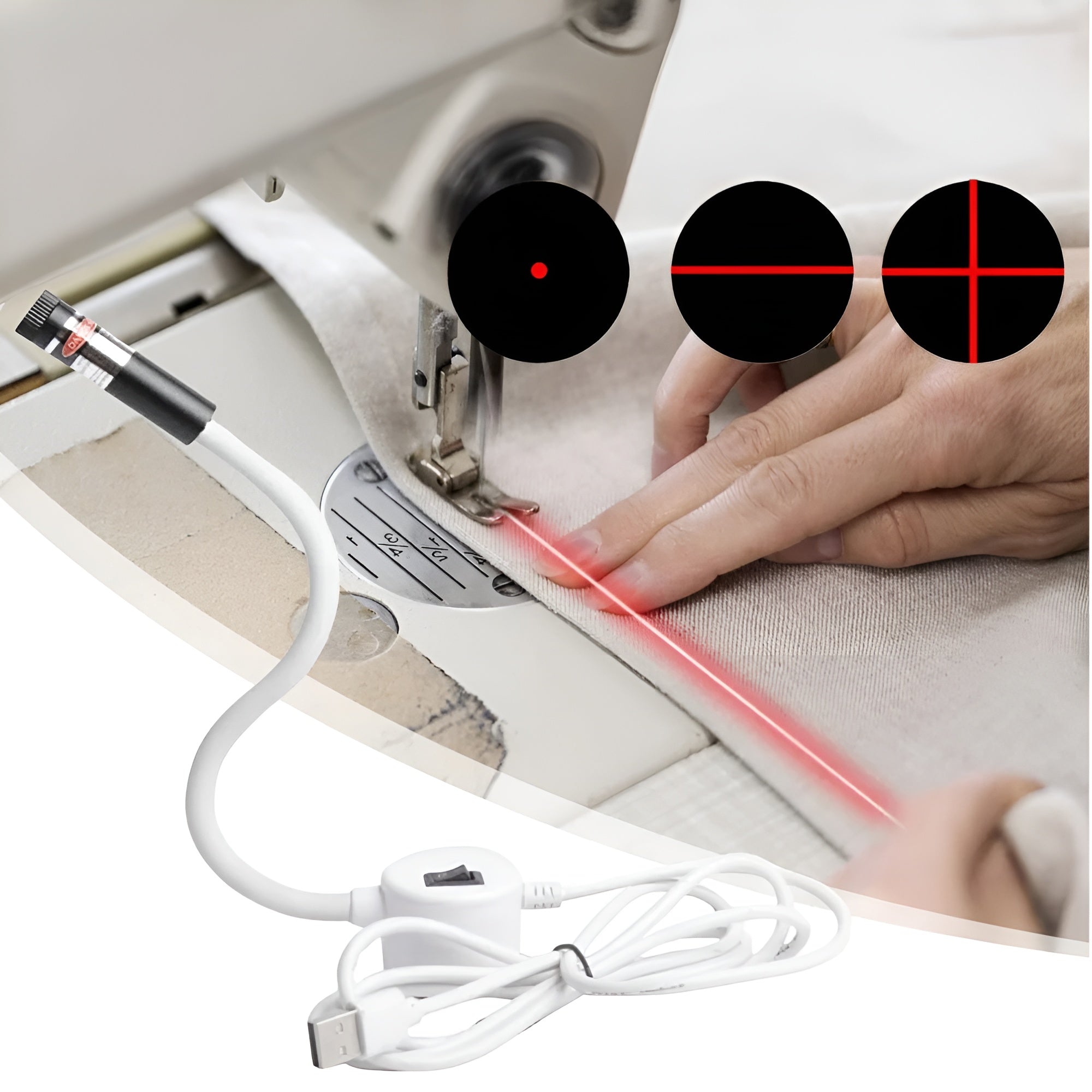 RadiantRay™ — Illuminate Every Stitch with Effortless Precision and Eye-Soothing Clarity