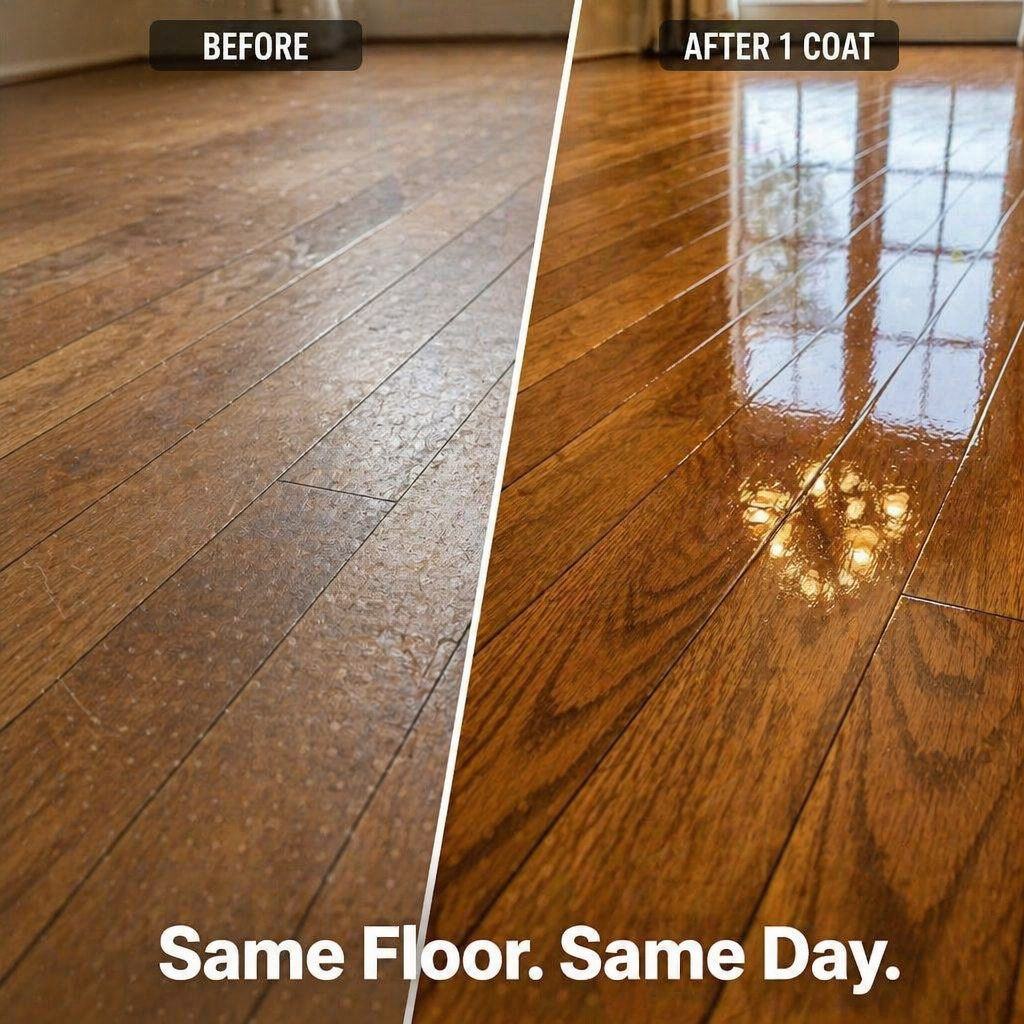 BrilloraShine™ — Restore Scratched, Dull Floors to Showroom Gloss in Minutes
