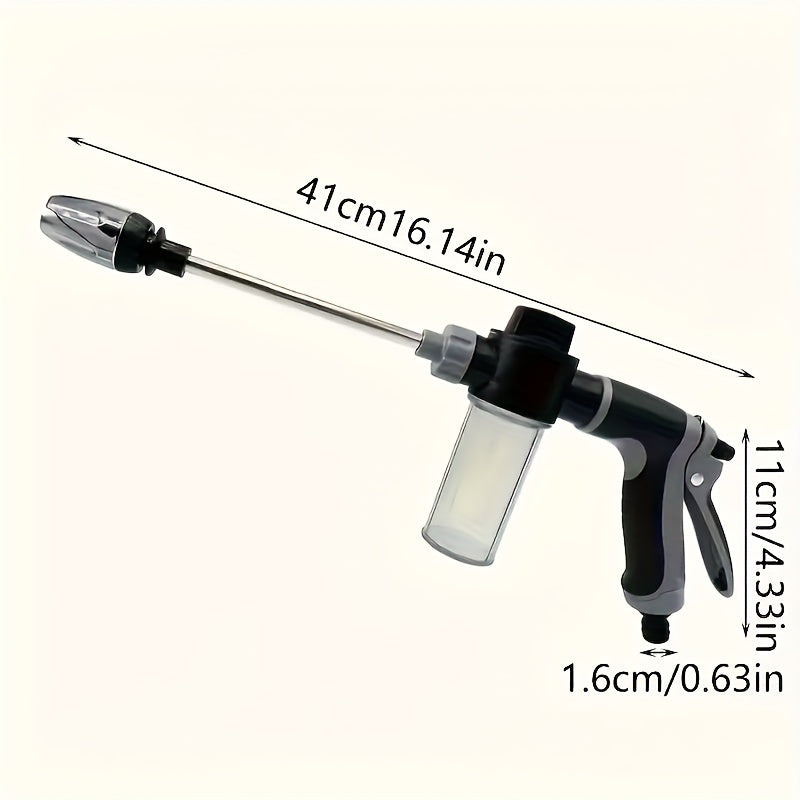 HydroBlast - Versatile High-Pressure Water Sprayer with Foam Attachment