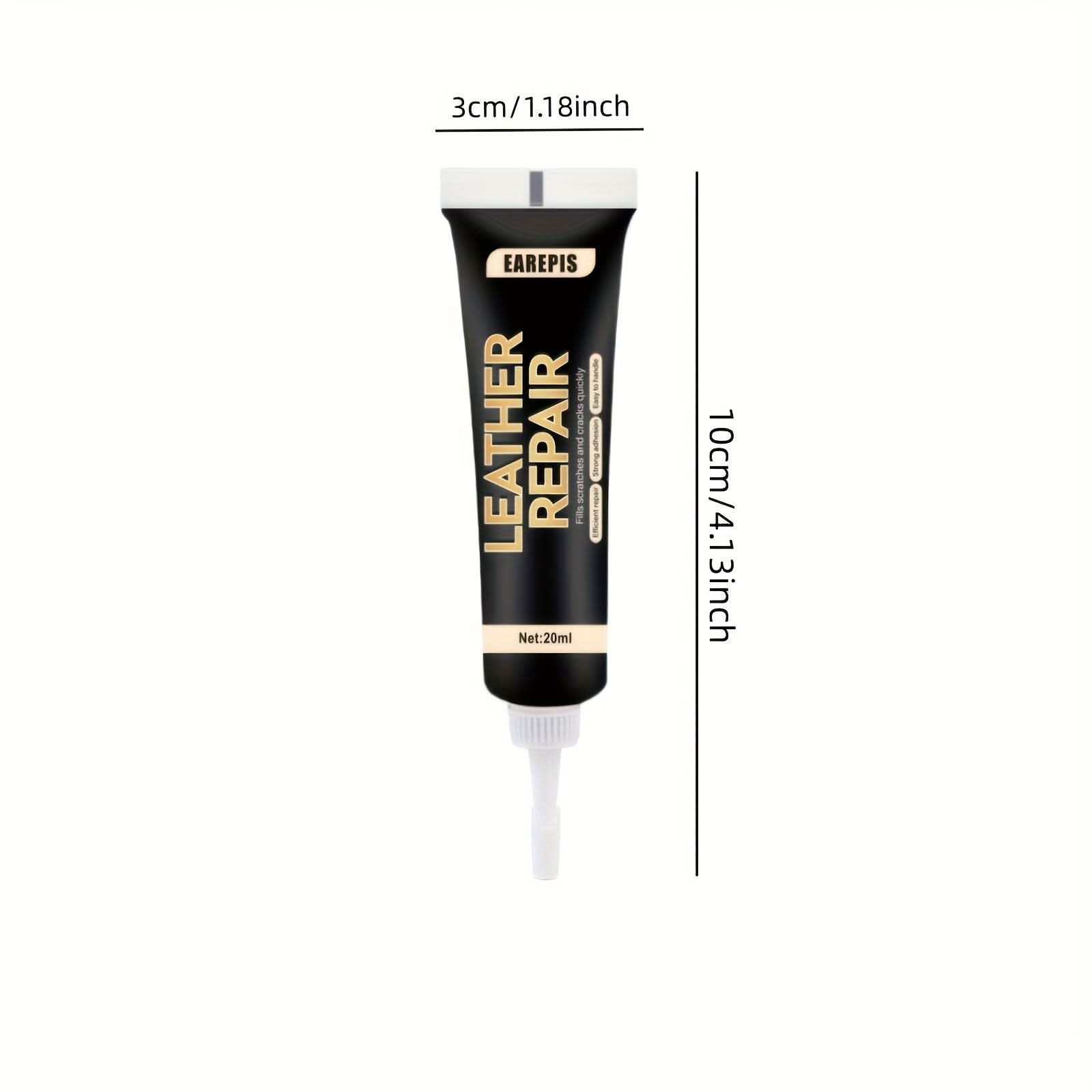 Black PU Leather Repair Cream for Edges