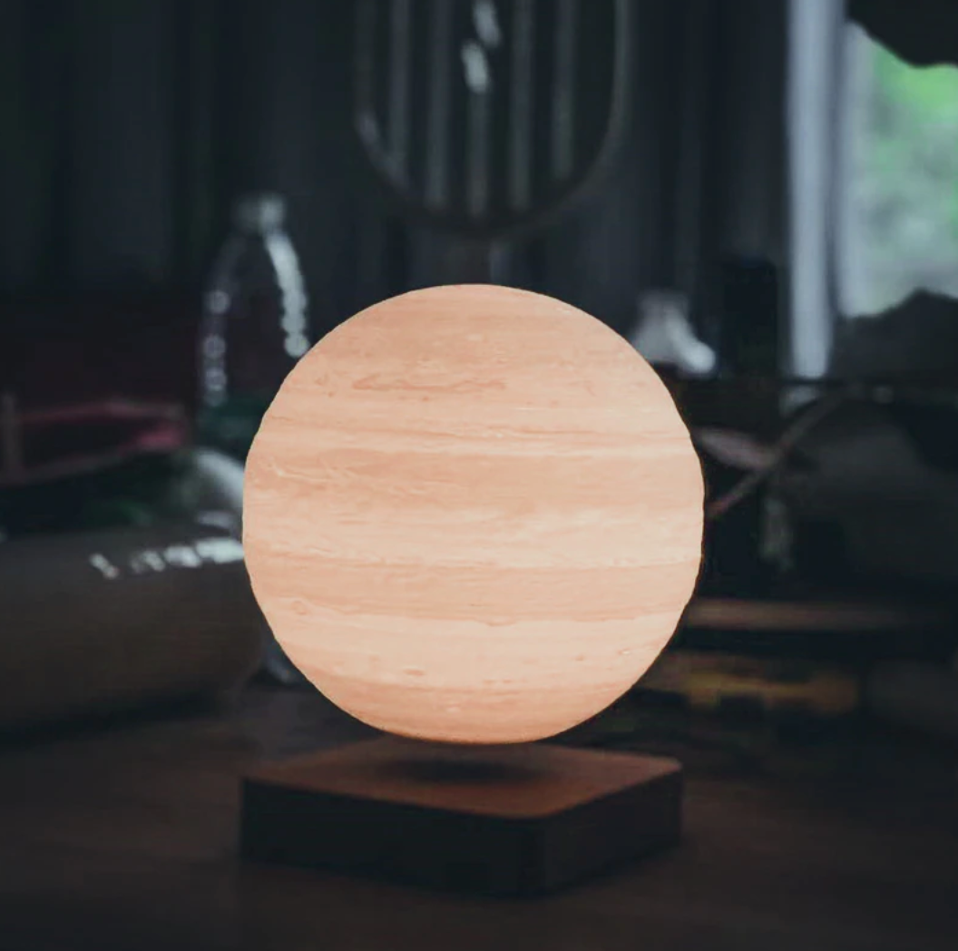 Moon & Galaxy Levitating