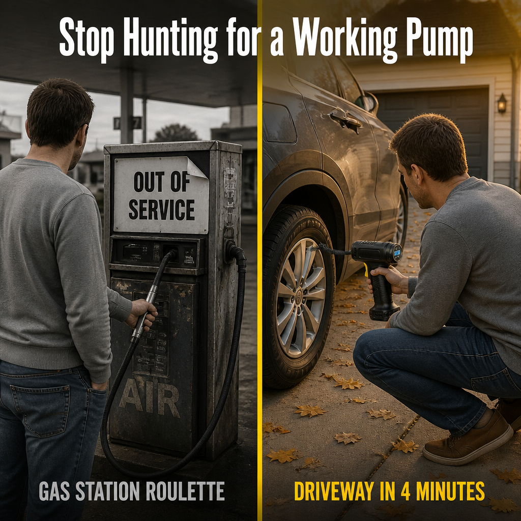 BlazeAir™ — Fill Any Tire on Any Roadside in Less Than 4 Minutes