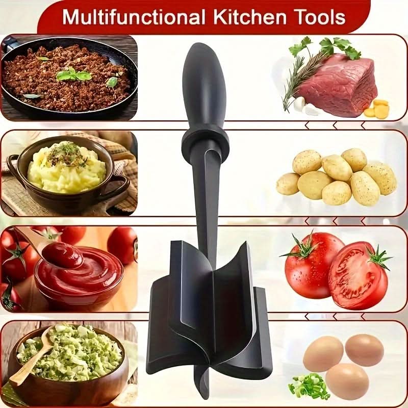 Ground Meat Chopper Tool for Easy Food Preparation