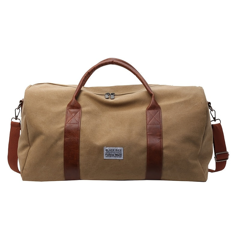Traveler's Delight - Spacious Vintage Style Duffel Bag