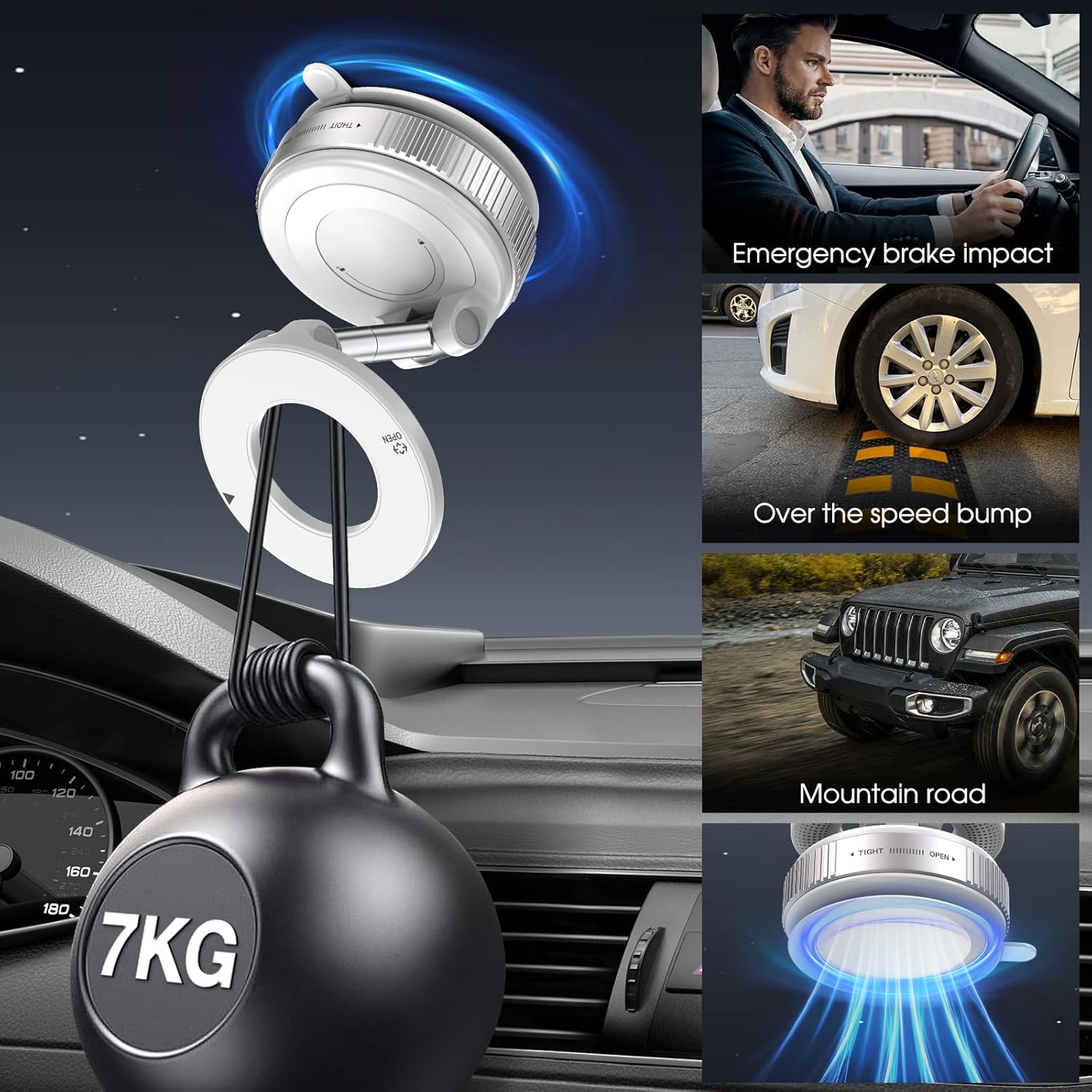 TitanHold™ — Unshakable Grip for Total Hands-Free Freedom