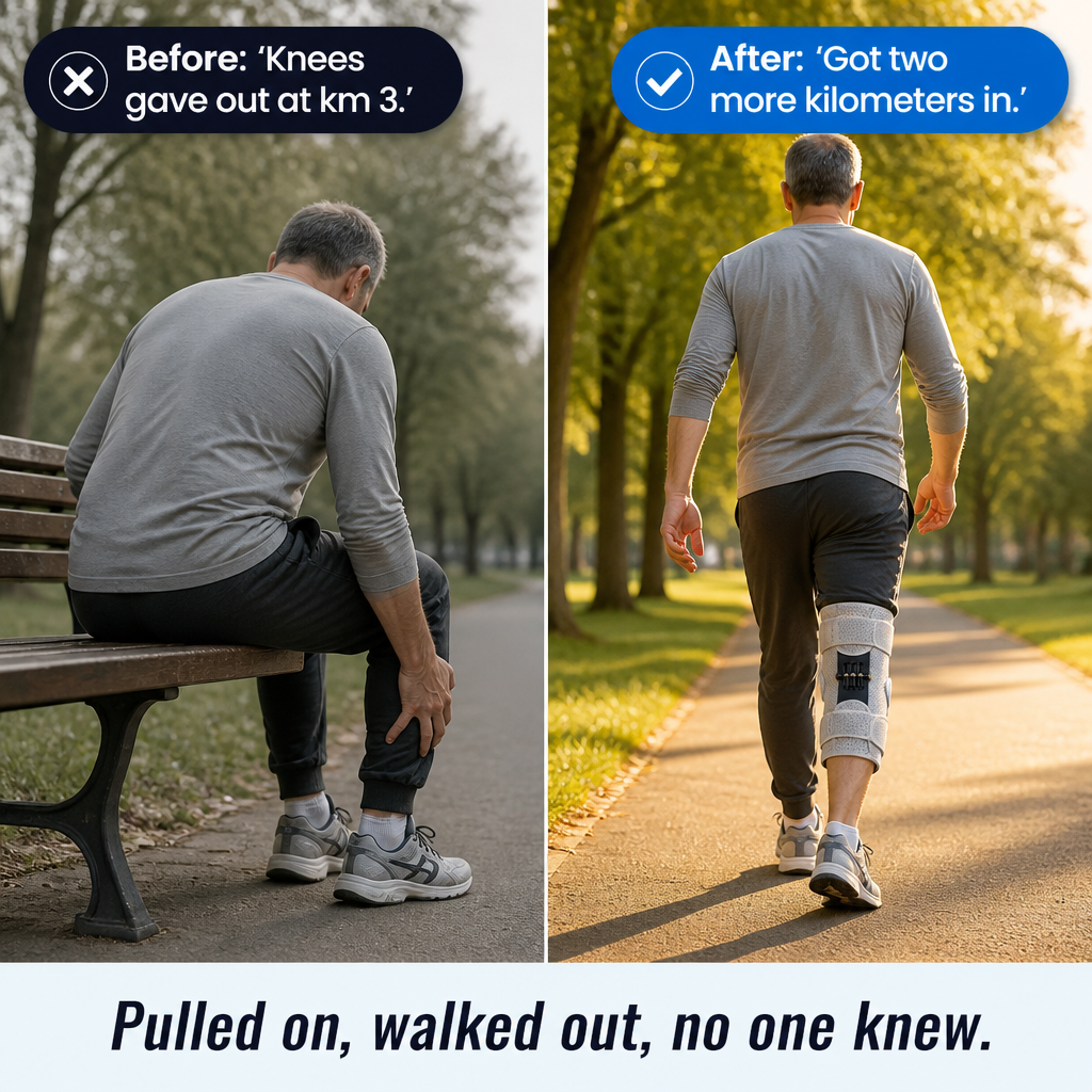 GlideEase™ — Conquer Stairs Again Without Holding the Railing