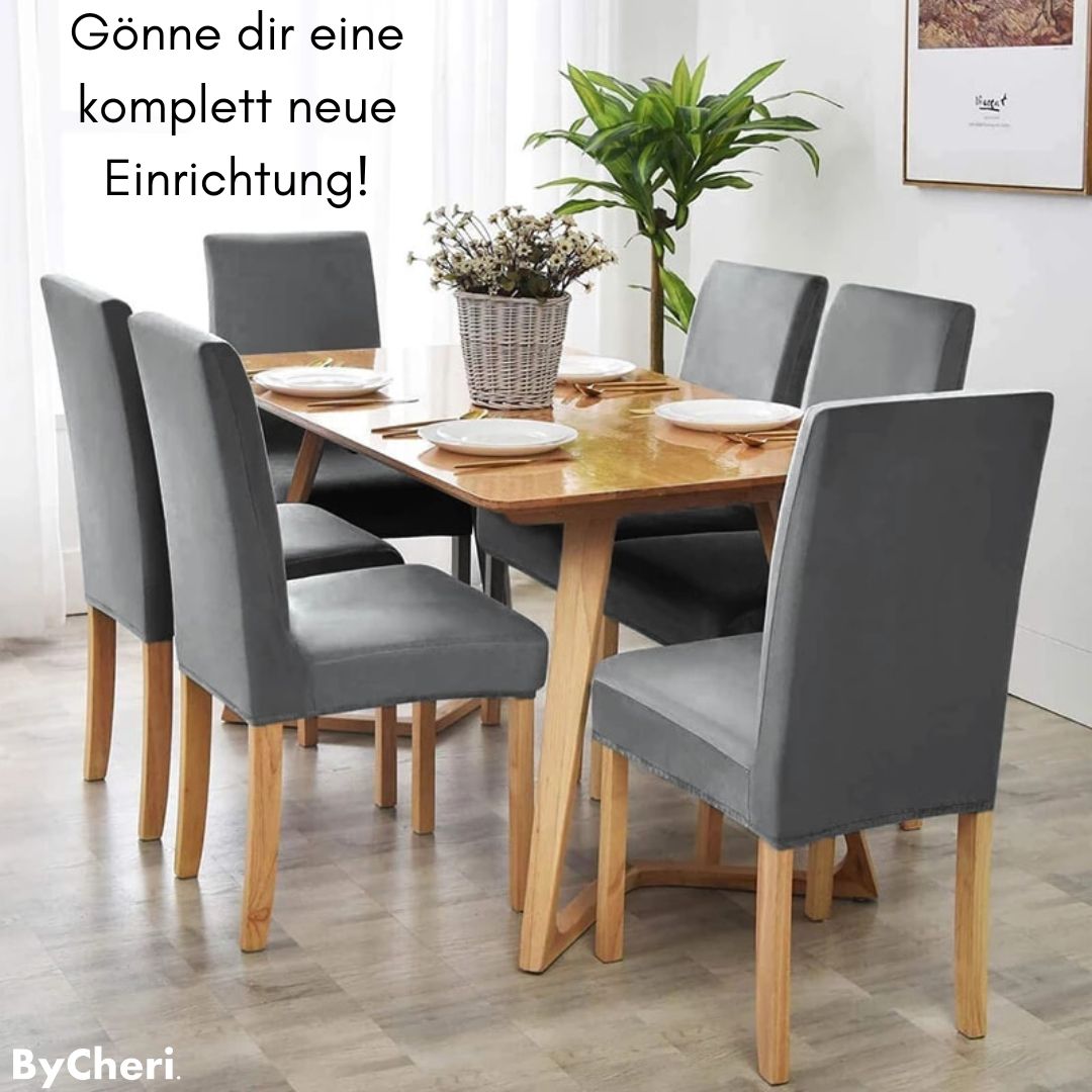 VelariFit™ Stretch Chair Covers — Transform Any Chair into a Flawless, Fresh Statement Instantly