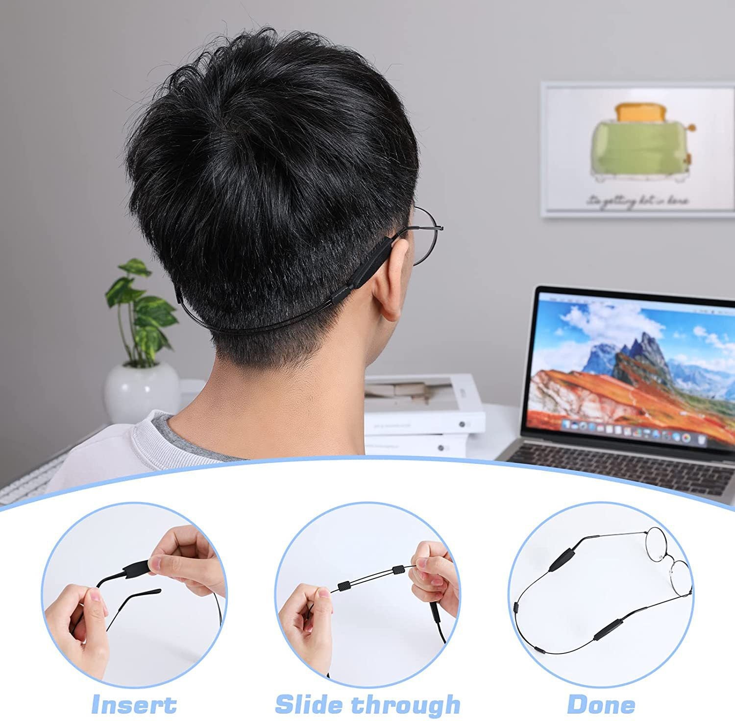 SecureFlex™ — Lock Your Glasses Tight for All-Day Freedom and Confidence