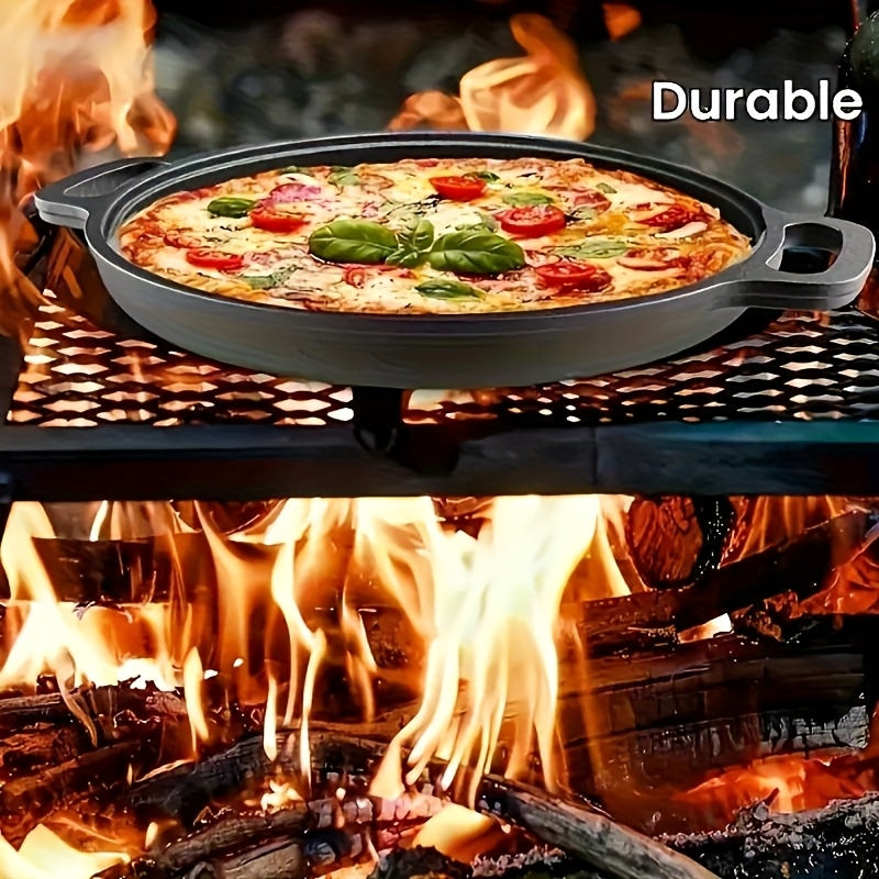 Versatile Cast Iron Griddle for Perfectly Even Cooking