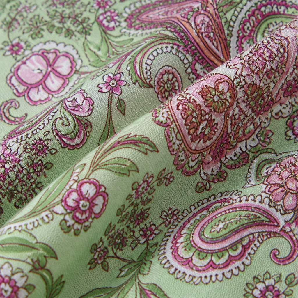 LumeraBelle™ – Breezy Boho Paisley Maxi Dress with Smocked Waist