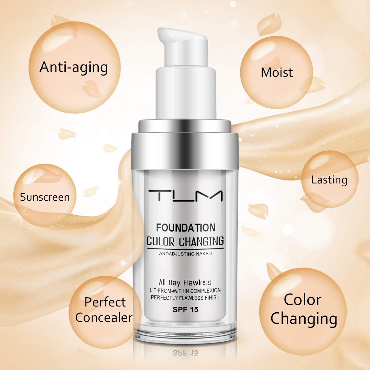 LumaVeil™ Color-Adaptive Foundation — Perfectly Yours, Flawless Confidence All Day