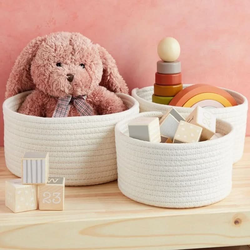 Organizer Basket for Storage – Soft Nest Design
