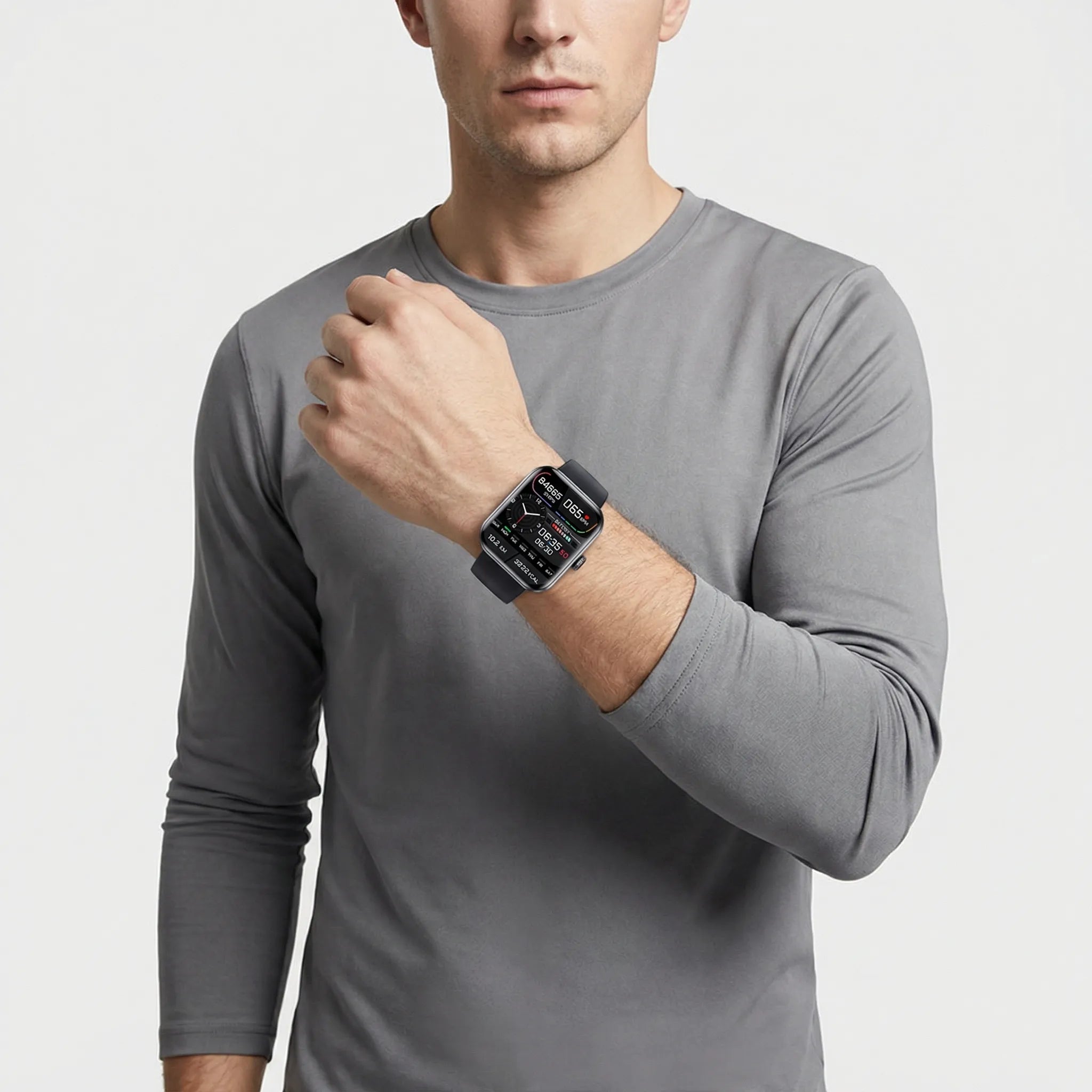 All-Day Activity Smartwatch with Touch Display