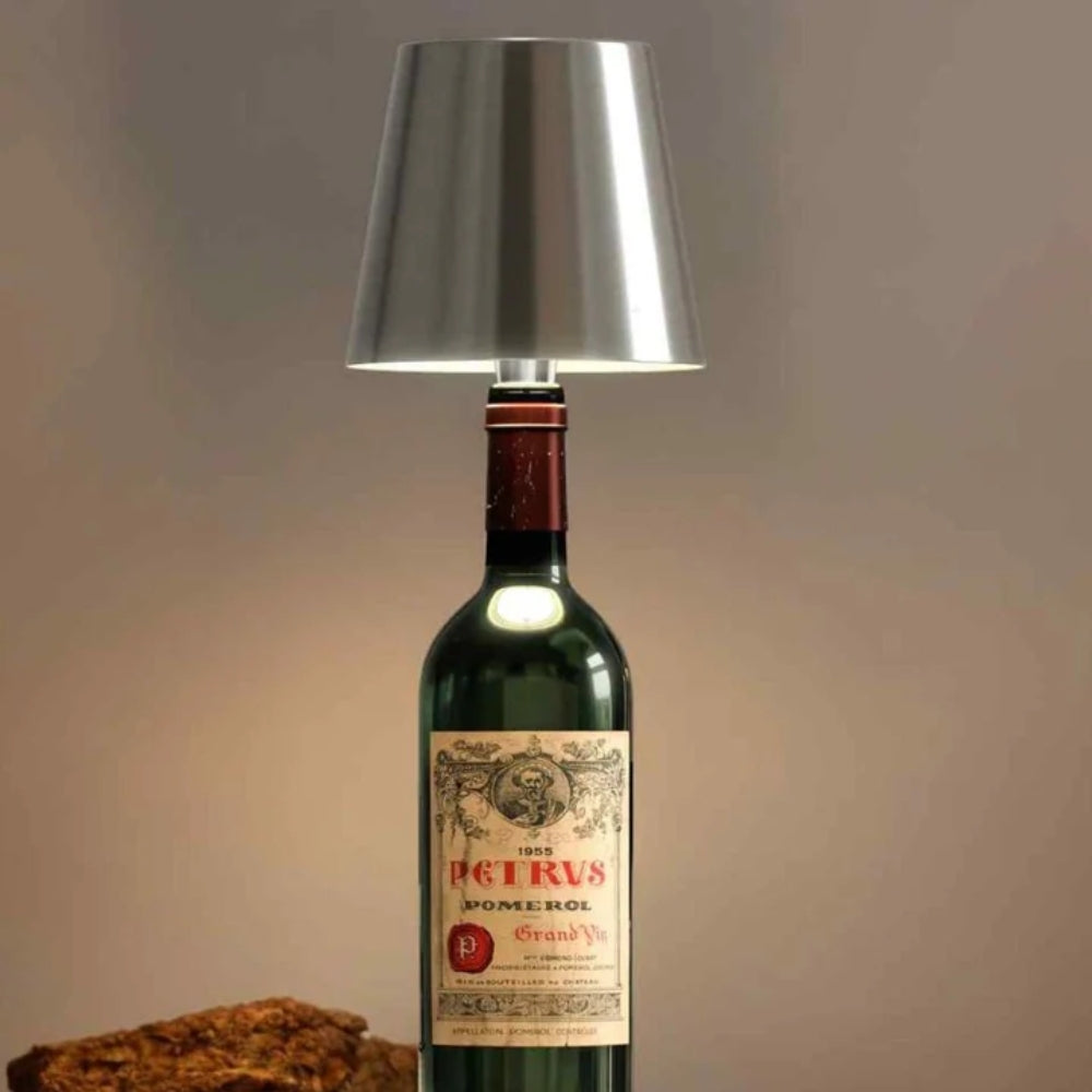Transform Any Bottle into a Cozy Table Lamp