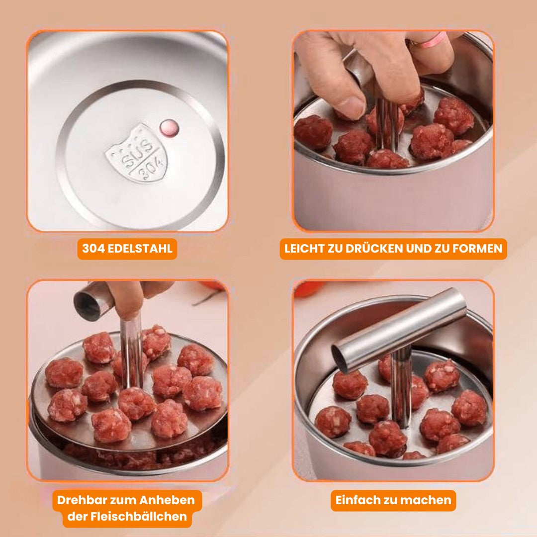 Perfectly Shaped Meatball & Falafel Maker for Effortless Cooking