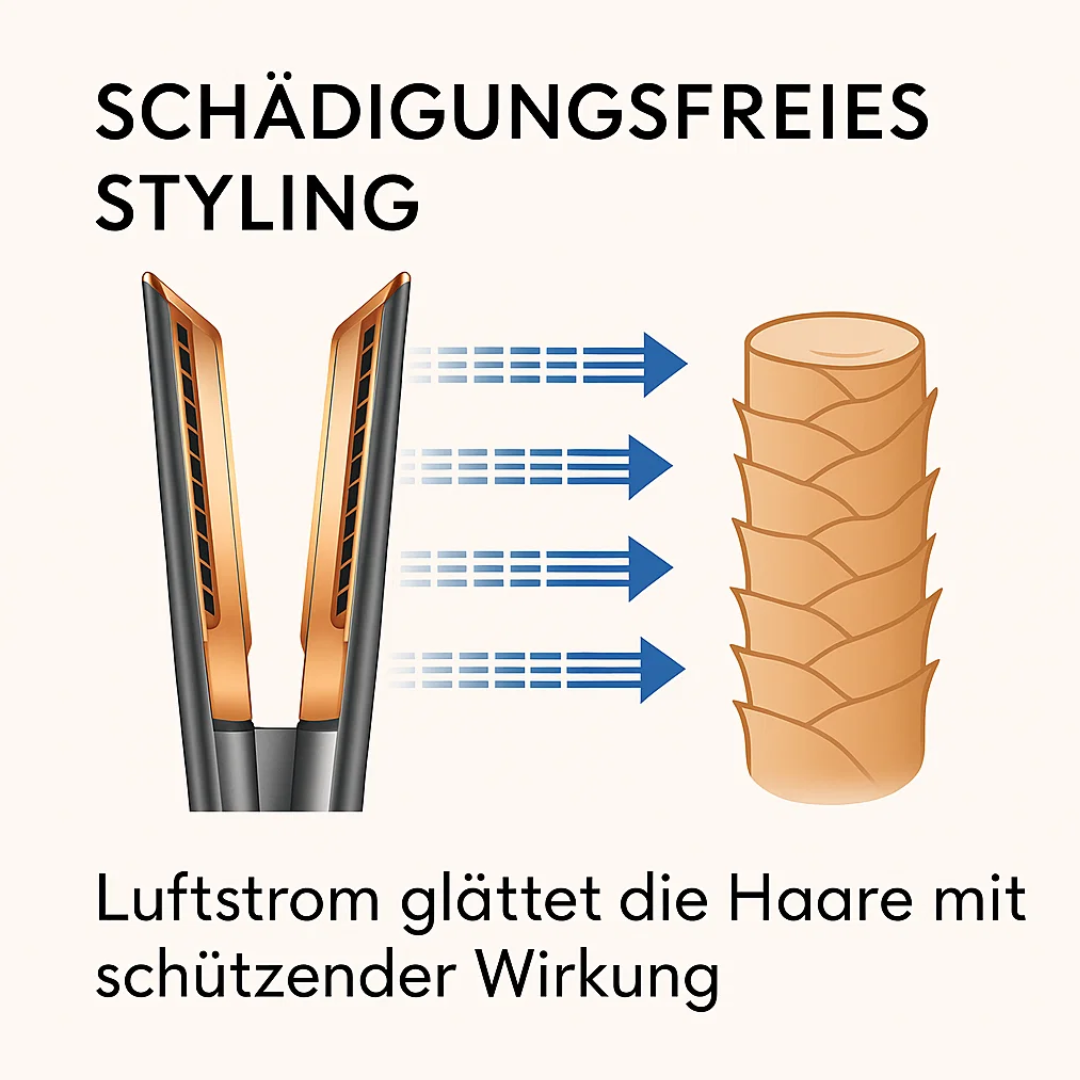 Dual Function Hair Dryer and Straightener | SleekStyle Pro