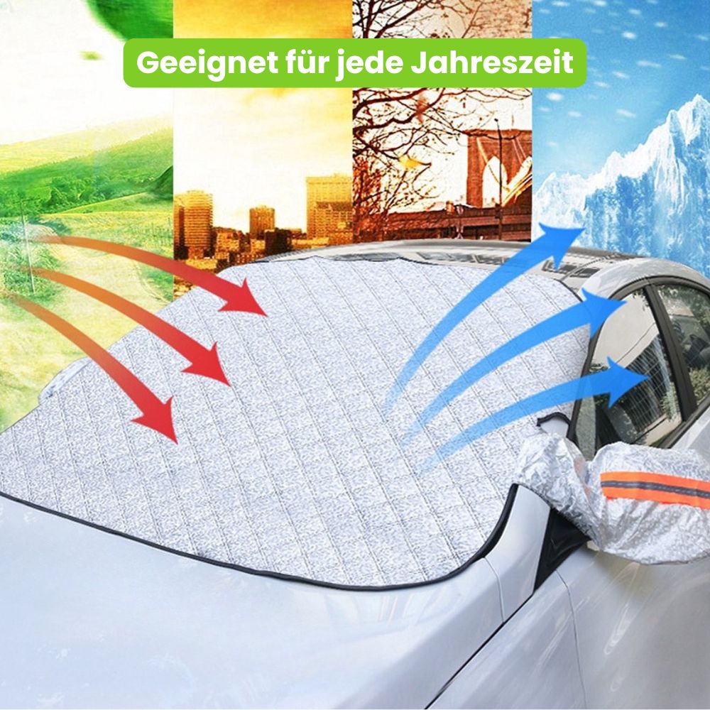 WinterShield: Magnetic Windshield Protector for Cold Weather