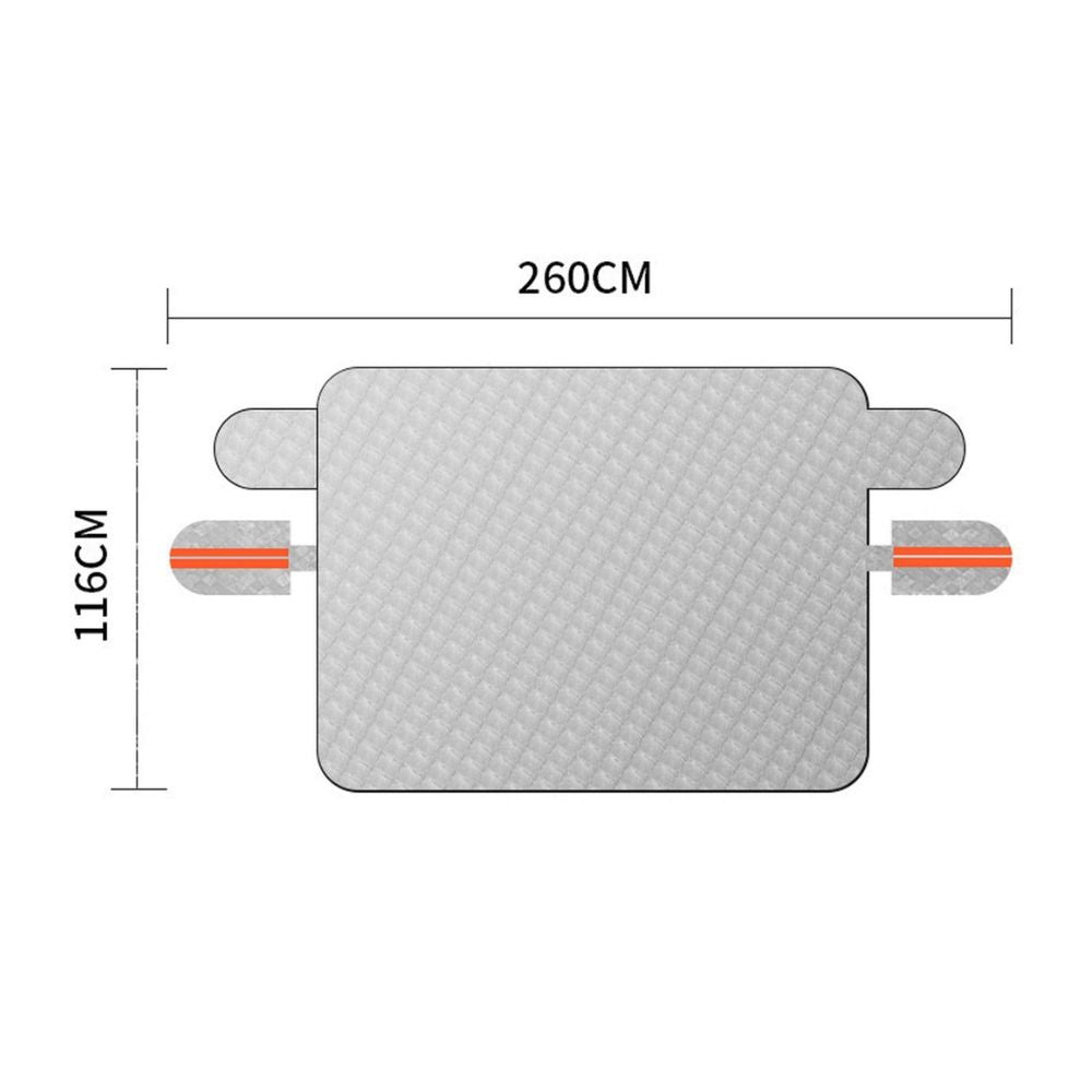 WinterShield: Magnetic Windshield Protector for Cold Weather