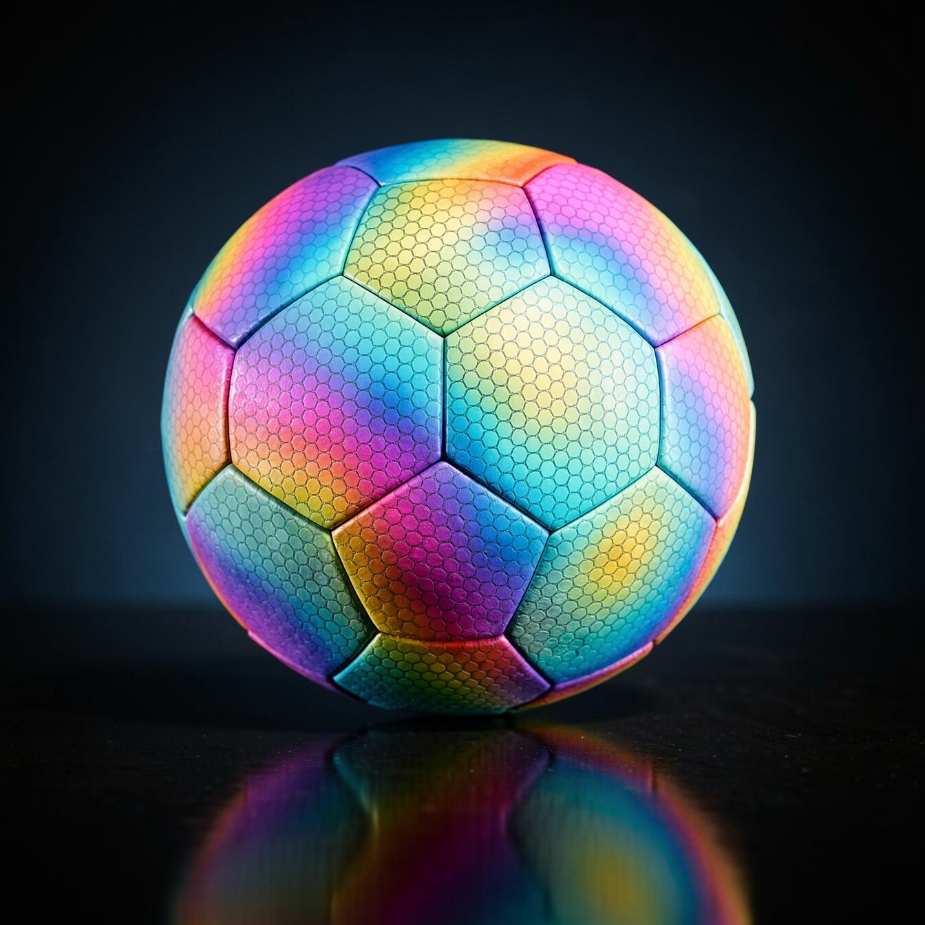 Illuminated Soccer Ball for Day and Night Play