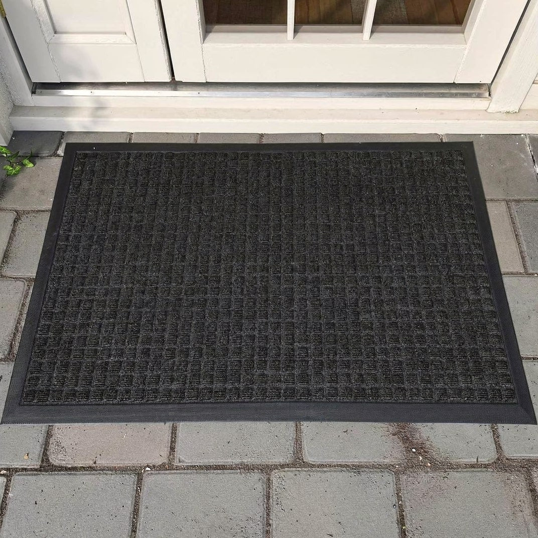 Durable Indoor & Outdoor Entry Mat | Non-Slip Dirt Catcher